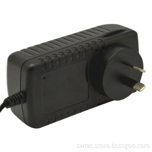 External 42W Australia plug-in Switching Power Supply ,100-240VAC,50/60Hz ,Erp,CEC Level V,MEPS IV